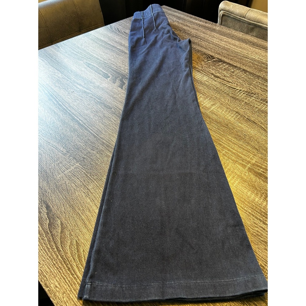 BAR Denim Wide Leg Flare Pants Women's Dark‎ Wash Jeans Size 26 Stretch